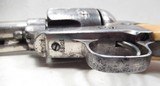 FINE WESTERN SHIPPED COLT S.A.A. 45 REVOLVER from COLLECTING TEXAS – SHIPPED 1881 – FACTORY LETTER INCLUDED – IVORY GRIPS - 14 of 18