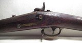 ANTIQUE U.S. MISSISSIPPI PERCUSSION RIFLE DATED 1853 from COLLECTING TEXAS – PROBABLE CUT DOWN to CONFEDERATE “BLANKED GUN” - 9 of 18