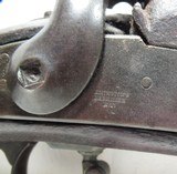 ANTIQUE U.S. MISSISSIPPI PERCUSSION RIFLE DATED 1853 from COLLECTING TEXAS – PROBABLE CUT DOWN to CONFEDERATE “BLANKED GUN” - 6 of 18