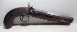 ANTIQUE PERCUSSION SINGLE-SHOT PISTOL from COLLECTING TEXAS – MARKED “PLAYFAIR” - 1 of 14
