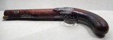 ANTIQUE PERCUSSION SINGLE-SHOT PISTOL from COLLECTING TEXAS – MARKED “PLAYFAIR” - 11 of 14