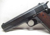 VERY RARE PRE-BLACK ARMY FINISH COLT MODEL 1911 .45 AUTO PISTOL from COLLECTING TEXAS – BEAUTIFUL BLUE FINISH – MADE 1918 - 3 of 18