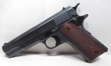 VERY RARE PRE-BLACK ARMY FINISH COLT MODEL 1911 .45 AUTO PISTOL from COLLECTING TEXAS – BEAUTIFUL BLUE FINISH – MADE 1918 - 1 of 18