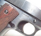 VERY RARE PRE-BLACK ARMY FINISH COLT MODEL 1911 .45 AUTO PISTOL from COLLECTING TEXAS – BEAUTIFUL BLUE FINISH – MADE 1918 - 8 of 18
