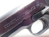 NICE COLT LIGHTWEIGHT COMMANDER MODEL .45 ACP SEMI-AUTO PISTOL from COLLECTING TEXAS – STAG GRIPS - 4 of 17