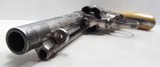 ANTIQUE FACTORY ENGRAVED COLT “THUNDERER” .41 CALIBER REVOLVER from COLLECTING TEXAS – FACTORY LETTER – IVORY GRIPS - 17 of 18