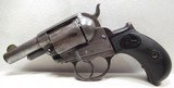 RARE ANTIQUE COLT 1877 “LIGHTNING” MODEL REVOLVER from COLLECTING TEXAS – 2 1/2” BARREL – MADE 1881 – ETCH PANEL - 4 of 17