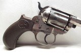 REALLY COOL COLT MODEL 1877 “LIGHTNING” REVOLVER from COLLECTING TEXAS – RARE ONE-PIECE GRIPS – MADE 1878 - 7 1/2” BARREL - 7 of 18