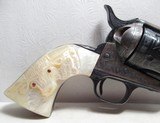 FINE ENGRAVED
2ND GEN. COLT S.A.A. 45 REVOLVER from COLLECTING TEXAS – FACTORY LETTER – SAGINAW, MICHIGAN SHIPPED - 2 of 21