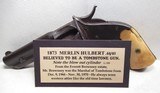 RELIC CONDITION MERWIN & HULBERT .44/40 REVOLVER from COLLECTING TEXAS – IVORY GRIPS – BLOWN OUT CYLINDER - 1 of 19