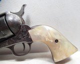 FACTORY ENGRAVED and AUSTIN, TX SHIPPED COLT S.A.A. REVOLVER from COLLECTING TEXAS – FACTORY LETTER – MADE 1906 – SHIPPED to WALTER TIPS - 5 of 18