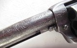 FACTORY ENGRAVED and AUSTIN, TX SHIPPED COLT S.A.A. REVOLVER from COLLECTING TEXAS – FACTORY LETTER – MADE 1906 – SHIPPED to WALTER TIPS - 8 of 18