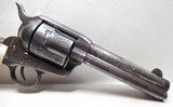 FACTORY ENGRAVED and AUSTIN, TX SHIPPED COLT S.A.A. REVOLVER from COLLECTING TEXAS – FACTORY LETTER – MADE 1906 – SHIPPED to WALTER TIPS - 3 of 18