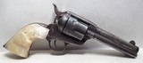 FACTORY ENGRAVED and AUSTIN, TX SHIPPED COLT S.A.A. REVOLVER from COLLECTING TEXAS – FACTORY LETTER – MADE 1906 – SHIPPED to WALTER TIPS - 1 of 18
