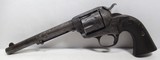 FACTORY ENGRAVED COLT BISLEY MODEL S.A.A. REVOLVER from COLLECTING TEXAS – SHIPPED to BEAUMONT, TEXAS in 1906 – FACTORY LETTER - 1 of 21