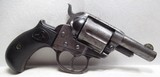 ANTIQUE COLT 1877 “LIGHTNING” MODEL REVOLVER from COLLECTING TEXAS – 2 1/2” BARREL – MADE 1881 – ETCH PANEL - 1 of 17