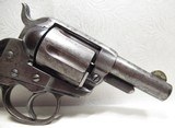 ANTIQUE COLT 1877 “LIGHTNING” MODEL REVOLVER from COLLECTING TEXAS – 2 1/2” BARREL – MADE 1881 – ETCH PANEL - 3 of 17