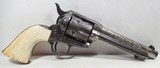 SUPER RARE L.D. NIMSCHKE ENGRAVED COLT .44 RIMFIRESINGLE ACTION ARMY REVOLVER from COLLECTING TEXAS – MADE 1877 - 5 of 20