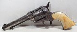 SUPER RARE L.D. NIMSCHKE ENGRAVED COLT .44 RIMFIRESINGLE ACTION ARMY REVOLVER from COLLECTING TEXAS – MADE 1877 - 1 of 20