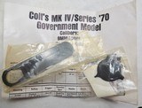 COLT MK IV – SERIES ’70 GOVERNMENT MODEL PISTOL from COLLECTING TEXAS - .45 ACP – ACCESSORIES INCLUDED - 17 of 17