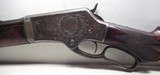 FACTORY ENGRAVED ANTIQUE MARLIN MODEL 1881 RIFLE from COLLECTING TEXAS – MADE 1887 - 7 of 22