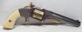 ANTIQUE SMITH & WESSON No.2 OLD ARMY REVOLVER from COLLECTING TEXAS – ENGRAVED, GOLD & SILVER PLATED – MADE 1861-1864 - 6 of 17