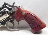 NEAR MINT CONDITION SMITH & WESSON MODEL 19-3 REVOLVER from COLLECTING TEXAS - .357 MAGNUM CALIBER
with NICKEL FINISH - 2 of 18