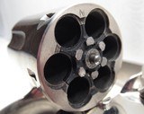 NEAR MINT CONDITION SMITH & WESSON MODEL 19-3 REVOLVER from COLLECTING TEXAS - .357 MAGNUM CALIBER
with NICKEL FINISH - 17 of 18