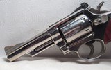 NEAR MINT CONDITION SMITH & WESSON MODEL 19-3 REVOLVER from COLLECTING TEXAS - .357 MAGNUM CALIBER
with NICKEL FINISH - 3 of 18