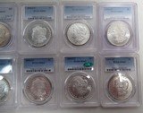 14 CHOICE SLABBED MORGAN CARSON CITY SILVER DOLLAR COINS from COLLECTING TEXAS – PCGS GRADED - 3 of 6