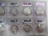 14 CHOICE SLABBED MORGAN CARSON CITY SILVER DOLLAR COINS from COLLECTING TEXAS – PCGS GRADED - 6 of 6