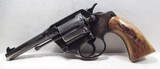 COLT POLICE POSITIVE MODEL REVOLVER from COLLECTING TEXAS – POLICE DEPARTMENT MARKED - .38 SPECIAL CALIBER – MADE 1931