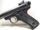 RUGER MKII GOVERNMENT TARGET MODEL PISTOL from COLLECTING TEXAS - .22 LR CALIBER – “BULL” BARREL - 2 of 14