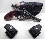 TEXAS RANGER OWNED SMITH & WESSON MODEL 19-5 REVOLVER with PRISON MADE HOLSTER and SPEED LOADERS from COLLECTING TEXAS - 1 of 17