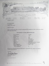 NEW CONDITION COLT S.A.A. REVOLVER from COLLECTING TEXAS - .45 COLT CALIBER with TEXAS HISTORY – MADE 1922 - 18 of 18