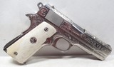 TEXAS RANGER OWNED COLT COMBAT COMMANDER .45 from COLLECTING TEXAS – DAVID WADE HARRIS ENGRAVED – RIG INCLUDED - 6 of 22