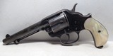 FINE ANTIQUE COLT MODEL 1878 REVOLVER from COLLECTING TEXAS – ORIGINAL MOTHER of PEARL GRIPS – MADE 1897 - 1 of 15