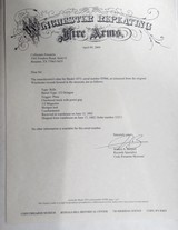 ANTIQUE WINCHESTER DELUXE MODEL 1873 LEVER-ACTION RIFLE from COLLECTING TEXAS – 1/2 OCTAGON BARREL – FACTORY LETTER - 20 of 20