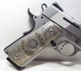 TEXAS RANGER DOCUMENTED SMITH & WESSON MODEL 1911 .45 AUTO PISTOL from COLLECTING TEXAS – CUSTOM SILVER MADE GRIPS - 6 of 17