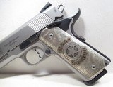 TEXAS RANGER DOCUMENTED SMITH & WESSON MODEL 1911 .45 AUTO PISTOL from COLLECTING TEXAS – CUSTOM SILVER MADE GRIPS - 2 of 17