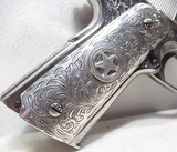 TEXAS RANGER DOCUMENTED – COLT SERIES 70 – MODEL 1911 PISTOL from COLLECTING TEXAS – MFG. 1978 – ENGRAVED - 7 of 18