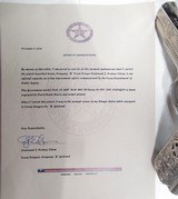 TEXAS RANGER DOCUMENTED – COLT SERIES 70 – MODEL 1911 PISTOL from COLLECTING TEXAS – MFG. 1978 – ENGRAVED - 18 of 18