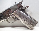 TEXAS RANGER DOCUMENTED – COLT SERIES 70 – MODEL 1911 PISTOL from COLLECTING TEXAS – MFG. 1978 – ENGRAVED - 2 of 18