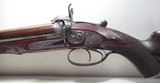 OUTSTANDING WESTLEY RICHARDS ANTIQUE DOUBLE-HAMMER RIFLE from COLLECTING TEXAS – NEAR NEW CONDITION - 7 of 23