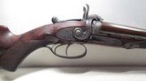 OUTSTANDING WESTLEY RICHARDS ANTIQUE DOUBLE-HAMMER RIFLE from COLLECTING TEXAS – NEAR NEW CONDITION - 3 of 23