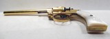 ANTIQUE COLT D.A. 32 PRESENTATION REVOLVER from COLLECTING TEXAS – NAVY CROSS RECIPIENT – GOLD PLATED - 14 of 20