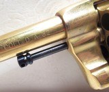 ANTIQUE COLT D.A. 32 PRESENTATION REVOLVER from COLLECTING TEXAS – NAVY CROSS RECIPIENT – GOLD PLATED - 8 of 20