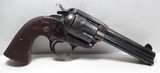 EL PASO, TEXAS SHIPPED COLT S.A.A. BISLEY MODEL REVOLVER from COLLECTING TEXAS – FLEUR-DE-LIS GRIPS – SHIPPED 1911 - 6 of 18