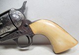 ANTIQUE “SOFT” SHIPPED COLT S.A.A. 45 REVOLVER from COLLECTING TEXAS – NEW YORK ENGRAVED – SHIPPED 1883 – FACTORY LETTER - 2 of 18