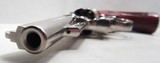 NEAR MINT CONDITION SMITH & WESSON MODEL 19-3 REVOLVER from COLLECTING TEXAS - .357 MAGNUM CALIBERwith NICKEL FINISH - 16 of 18